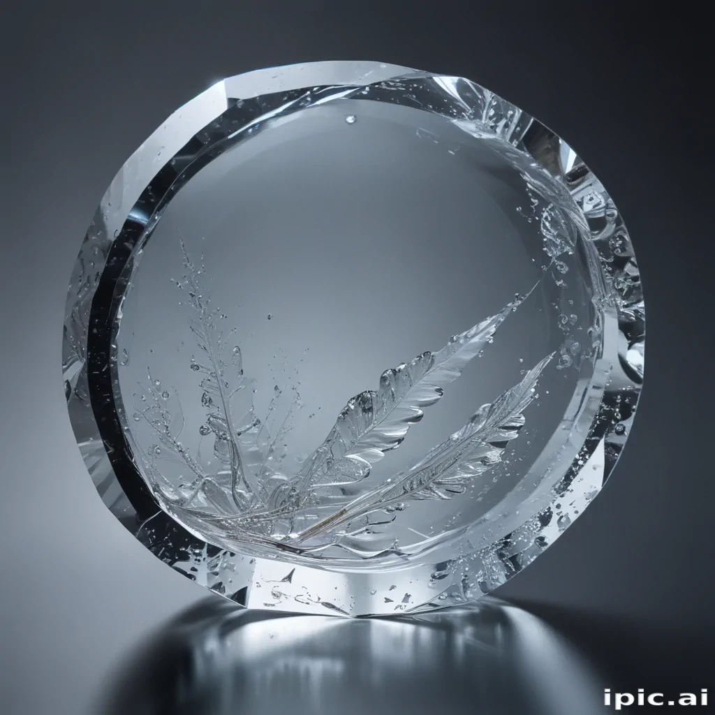 sparkling transparent
