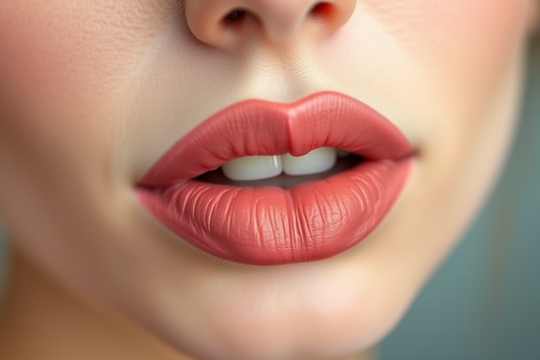 Matte Dusty Rose Petal lip color offers a soft, romantic pink with a powdery finish, ideal for vintage-inspired looks and feminine aesthetics