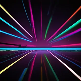 iphone neon wallpaper