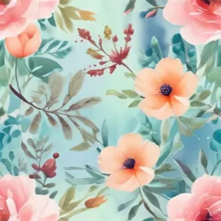 background watercolor flowers