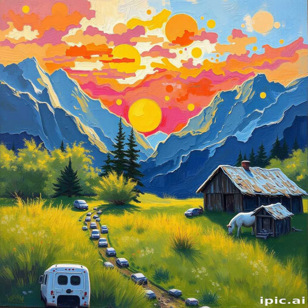 oil painting wallpaper