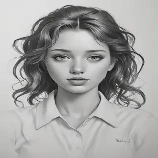 drawings black and white