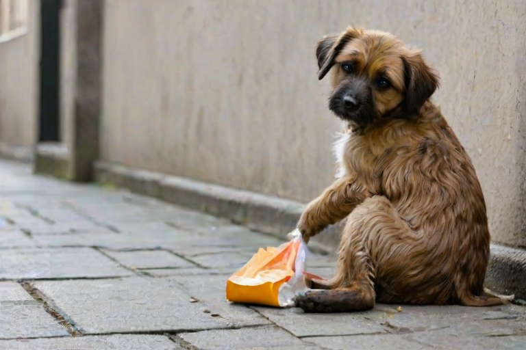begging