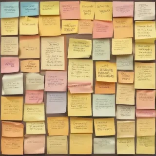 sticky notes png transparent