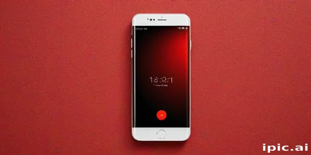 red lockscreen