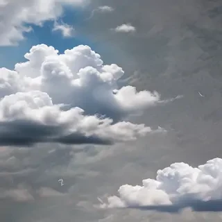 clouds with transparent background