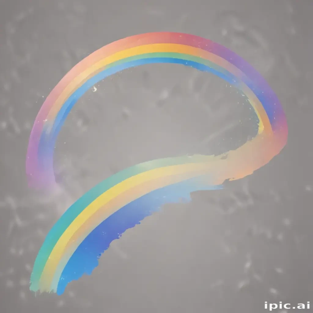 transparent background rainbow clipart