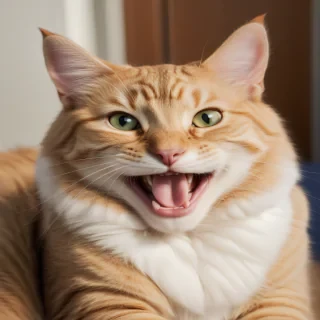 happy cat