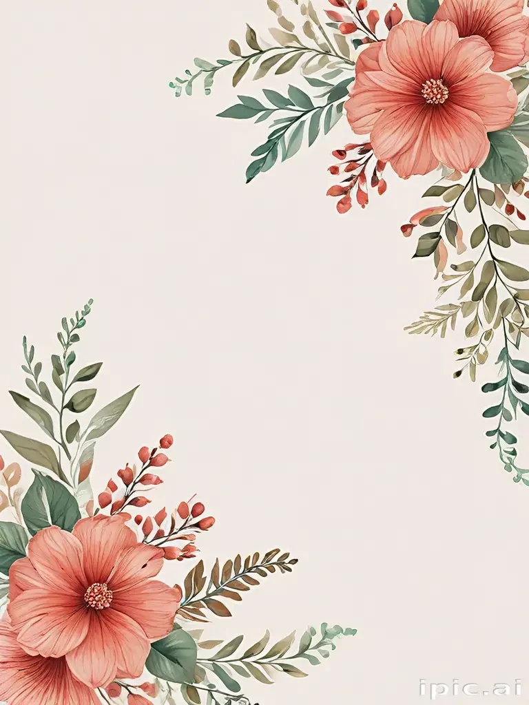 floral border png