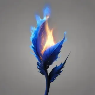 blue flame png