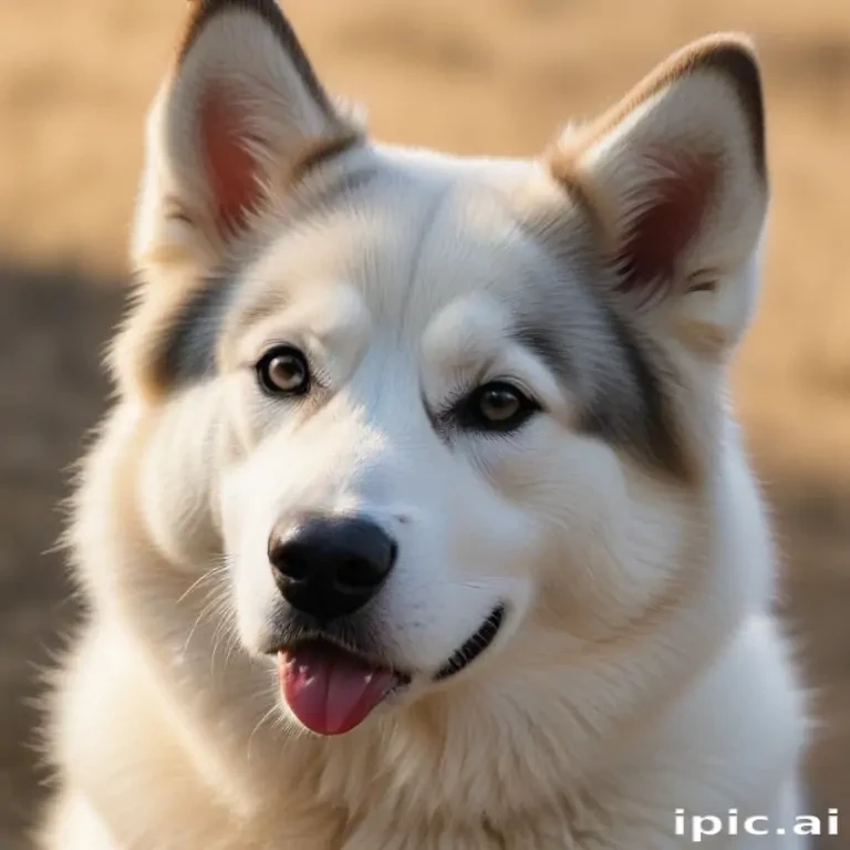 alaskan husky shepherd