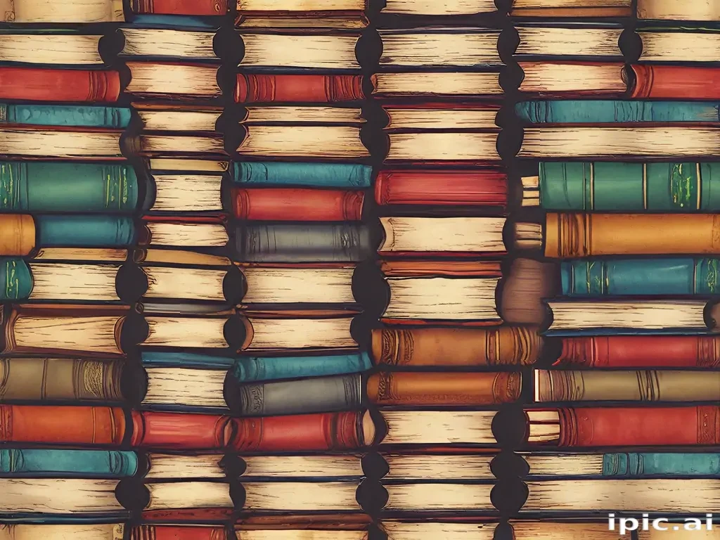 stacked books clip art