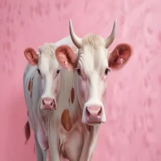 pink cow print wallpaper