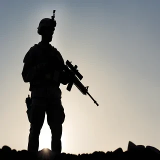 soldier silhouette