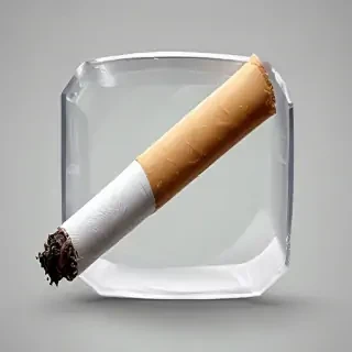 transparent cigarette