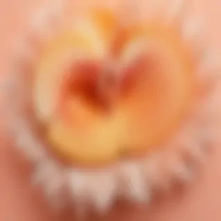 peach color background