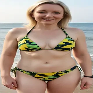 liz truss in bikini
