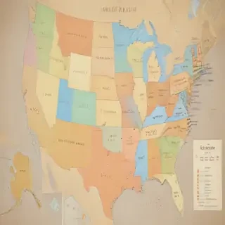 mapa usa