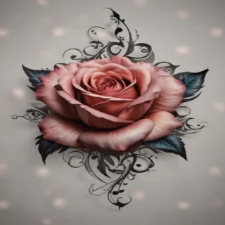 rose tattoo png