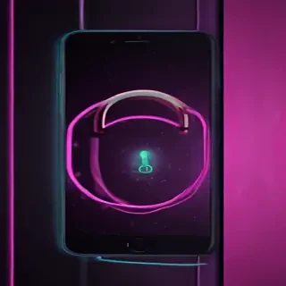 lock screen neon wallpaper iphone