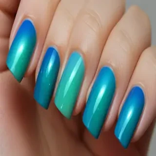 blue green gradient