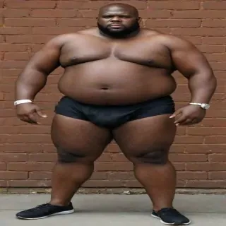 big black fat men