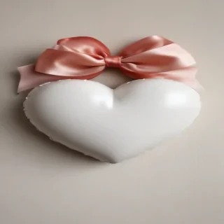 white heart
