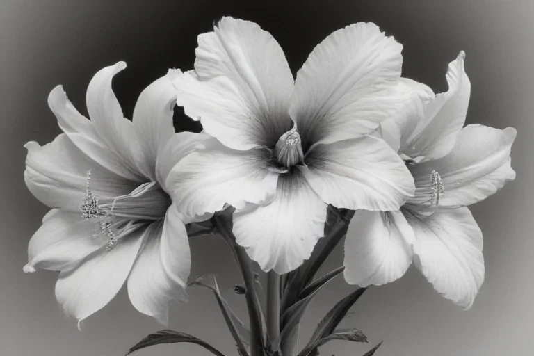 pencil drawing flowers