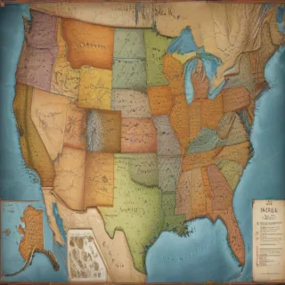 map of usa