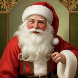 vintage santa image