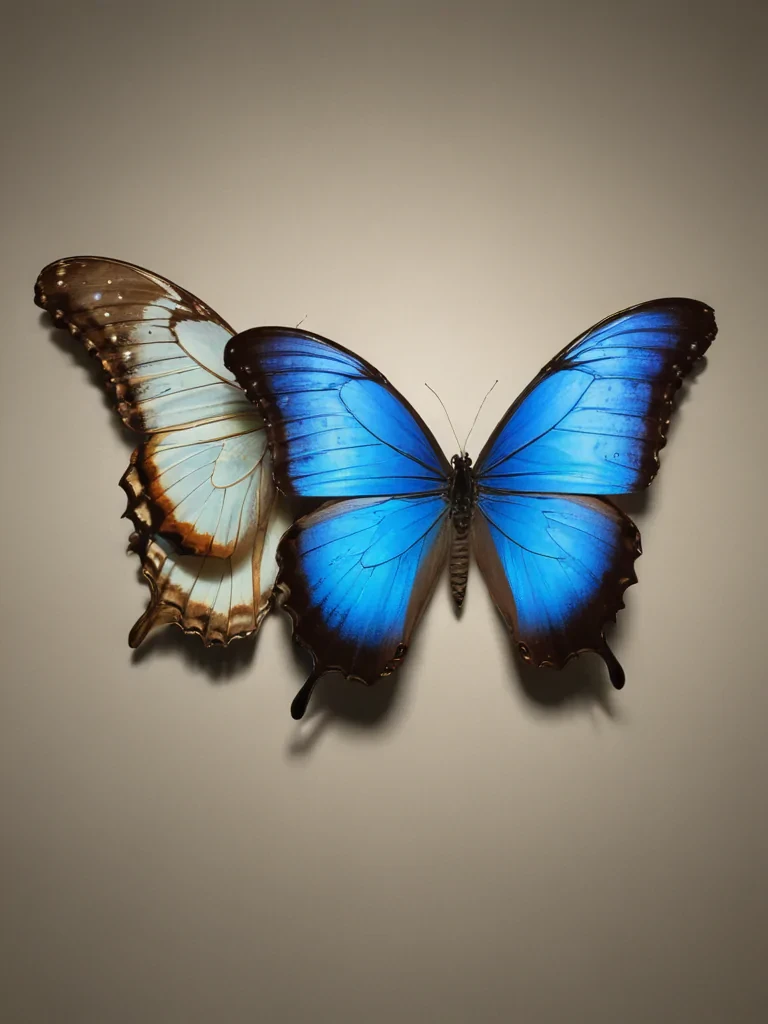 blue morpho butterfly