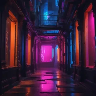 neon colored backgrounds