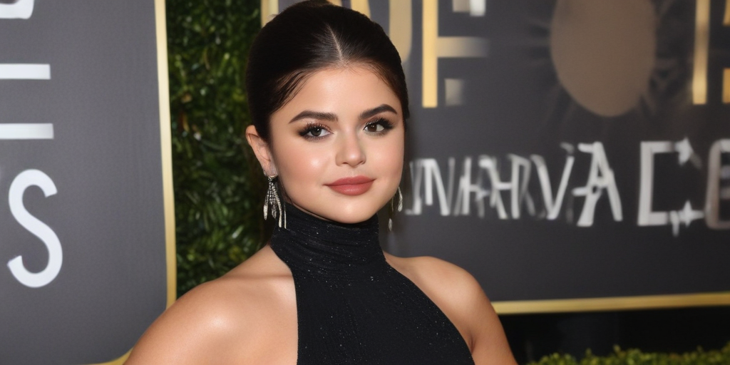 selena gomez at golden globes 2023