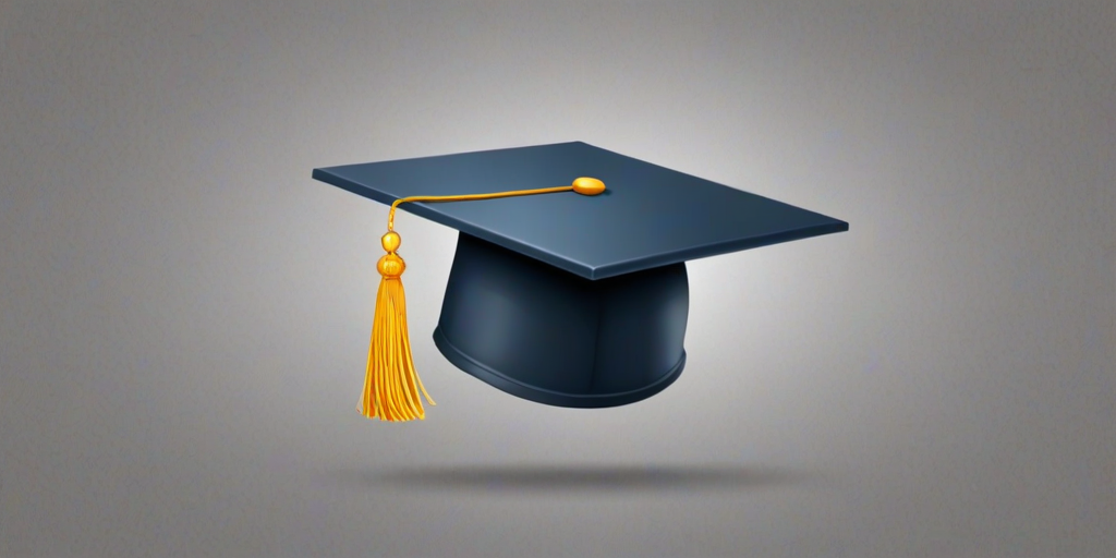 graduation cap transparent background