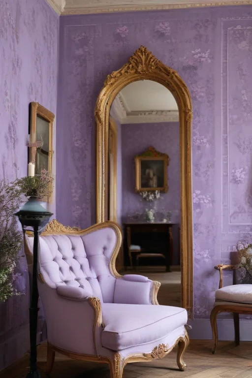 aesthetic lavender wallpaper
