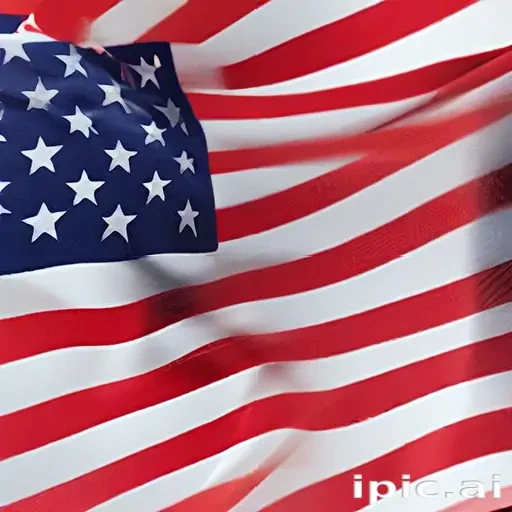 united states flag transparent