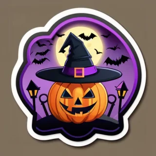 halloween sticker png