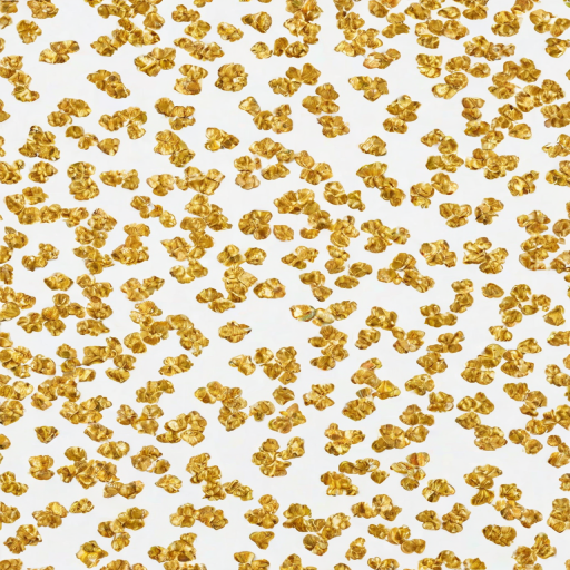 white background gold