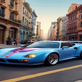 cartoon car wallpaper