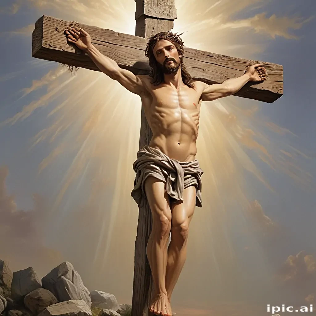 jesus on the cross pictures