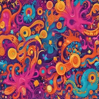 funky background