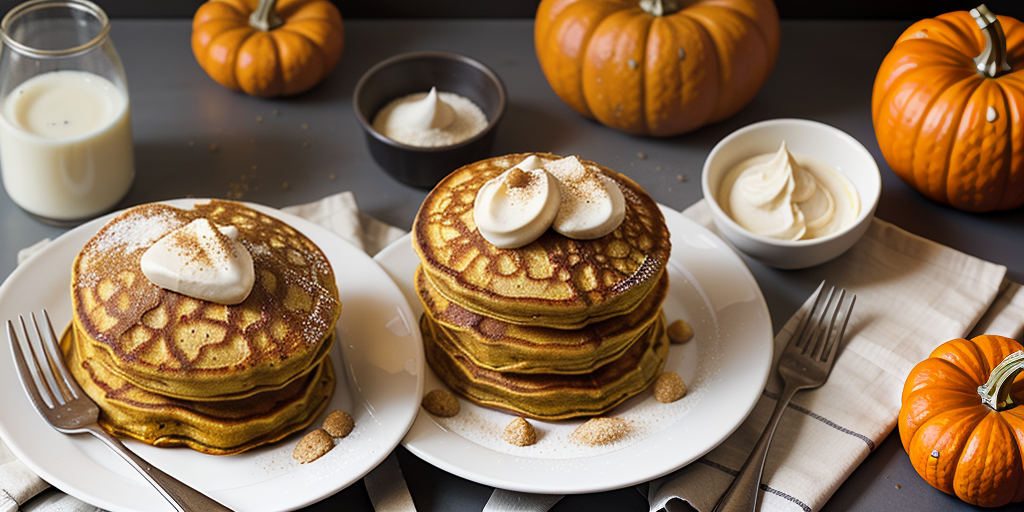 pumpkin pancakes with pancake mix