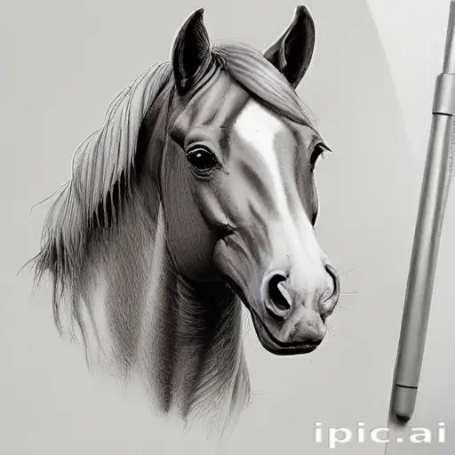 horse images drawing