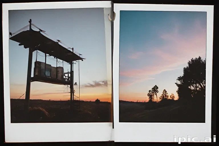 aesthetic polaroid frame