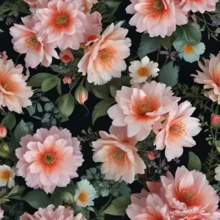 floral phone background