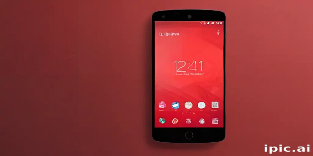 red lockscreen