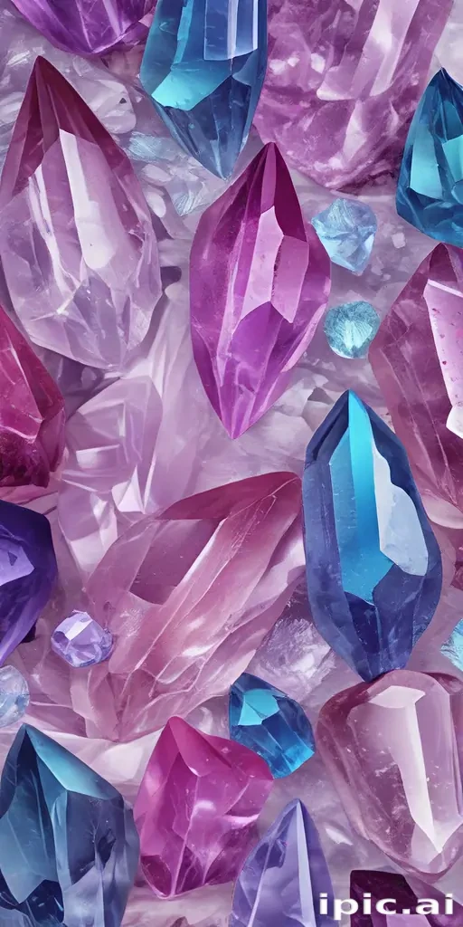 crystals background