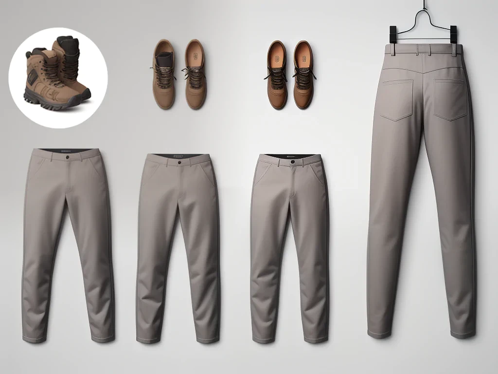 pants mockup