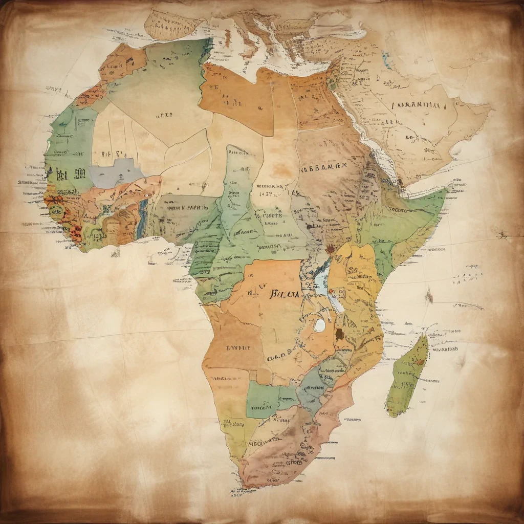 map of africa
