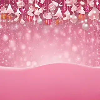pink christmas background
